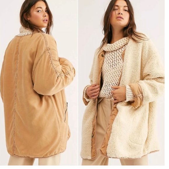 Free People Jackets & Blazers - Free People Reversible Ivy Jacket.